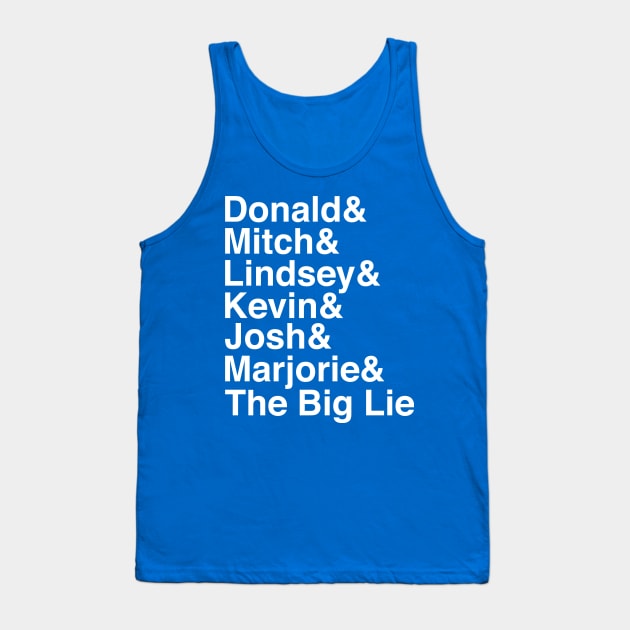 The Big Lie Name Stack Tank Top by EthosWear